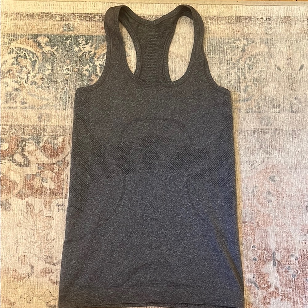 Gray Women's Racerback Tank Top